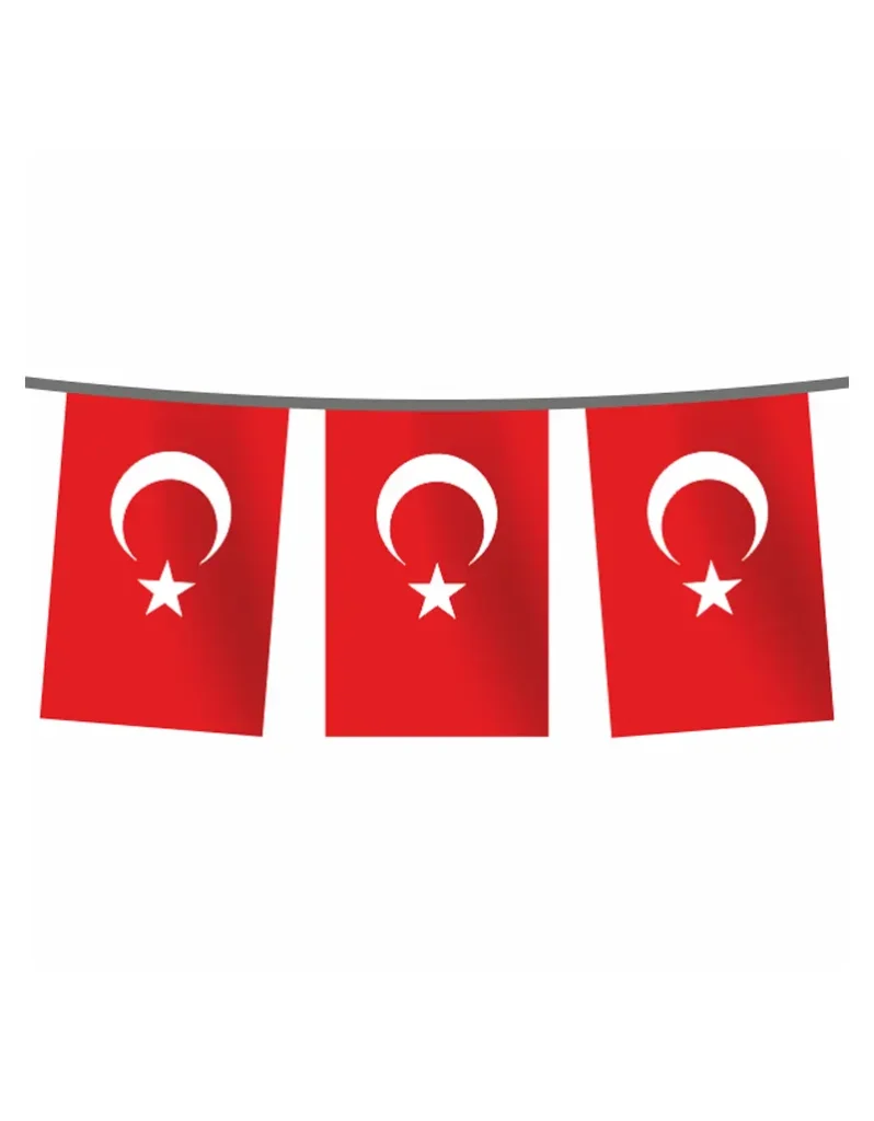 İpe Dizili Türk Bayrak İmalatı