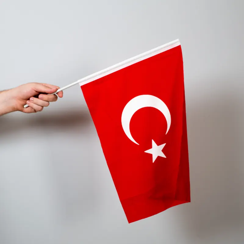 sopalı bez türk bayrağı imalatı